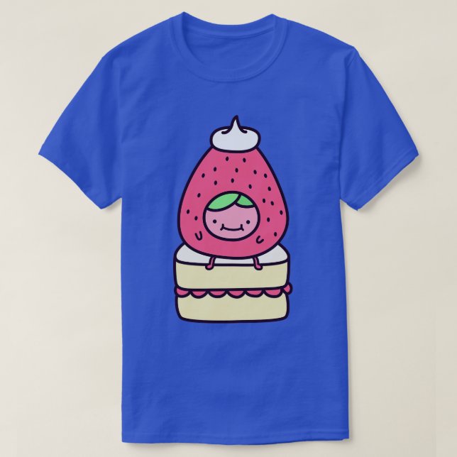 Jordgubbskorta T Shirt (Design framsida)