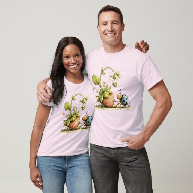 Jordgubbskryp T Shirt (Unisex)