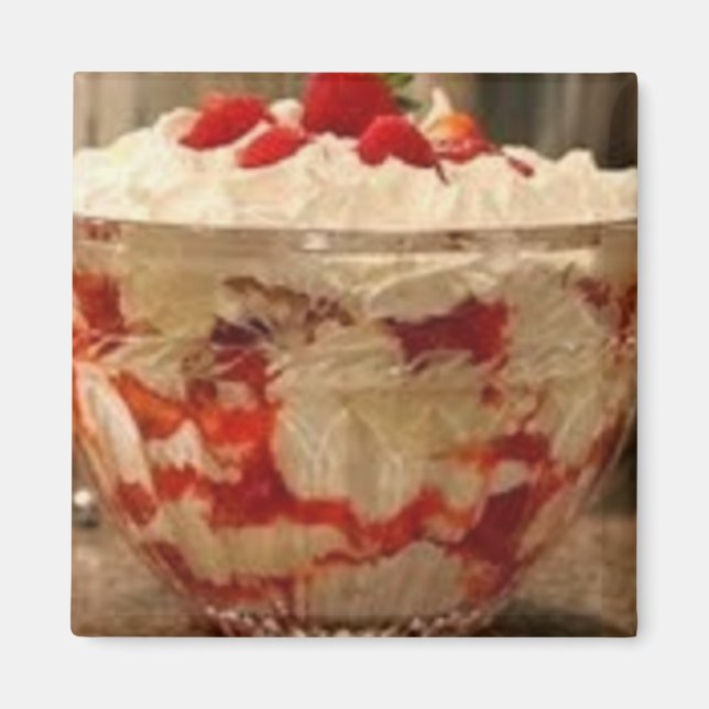 Jordgubbskummeln Magnet (Framsidan)