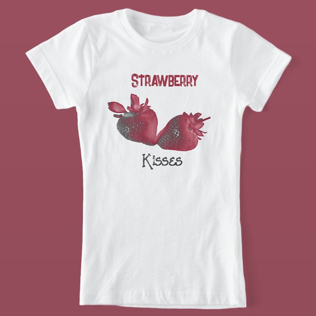 Jordgubbskyssar T Shirt (Skapare uppladdad)