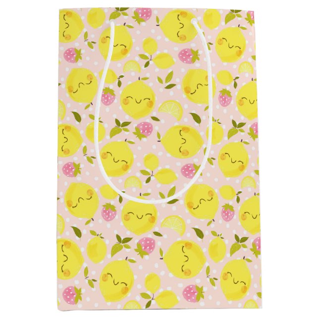 Jordgubbslemon, Rosa (Framsidan)