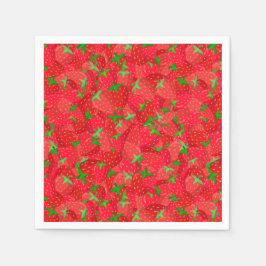 Jordgubbsmedley Pappersservett