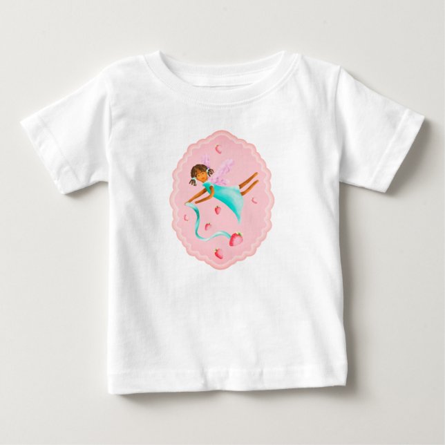 Jordgubbsmjölk T-Shirt (Framsida)