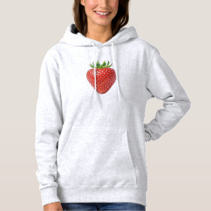 jordgubbsoffert Älskare Basic Hooded T Shirt