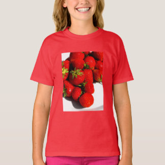 Jordgubbspartfrukt jul festlig t shirt