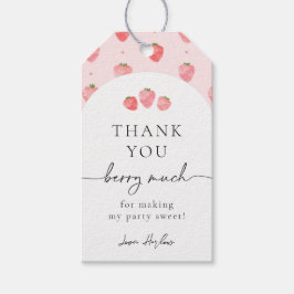 Jordgubbspartiets favoritMärkre | Jordgubbar Presentetikett