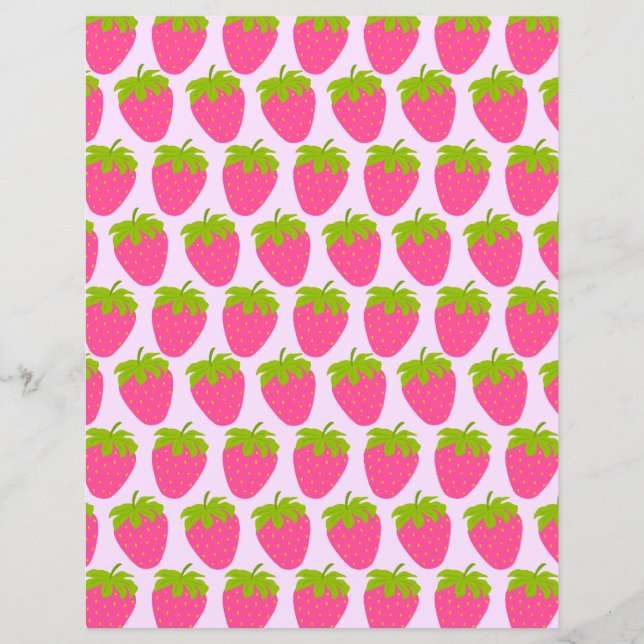 Jordgubbspastel Rosa (Framsida)