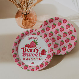 Jordgubbsrött Rosa Berry Sweet Baby Shower