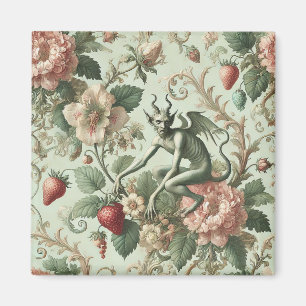 Jordgubbsskorg - gotik Baroque Magnet