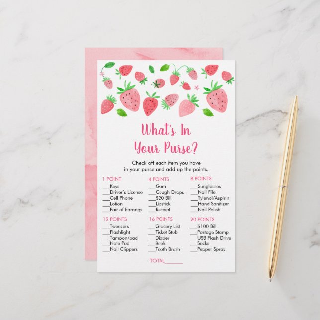 Jordgubbsskuvret vad är i ditt spel? (Fram/Back In Situ)