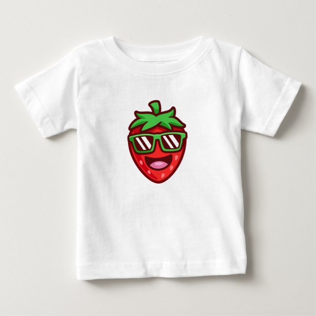 Jordgubbssmilar T Shirt (Framsida)