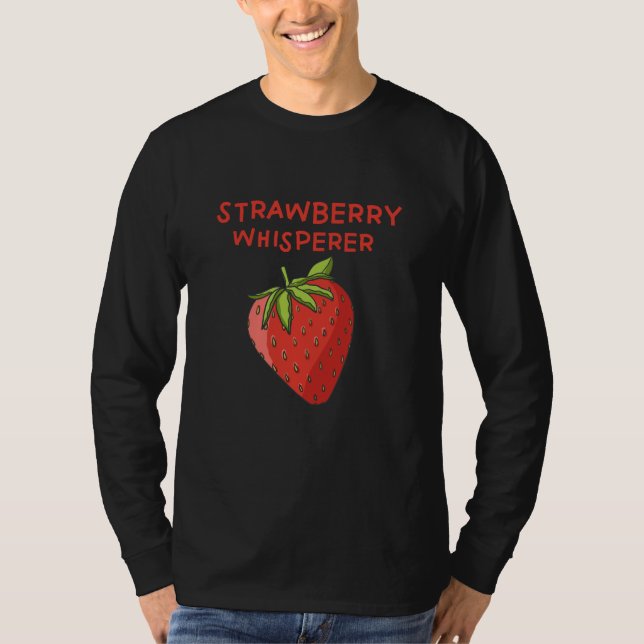 Jordgubbssnuskare T Shirt (Framsida)