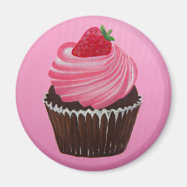 Jordgubbssocker Magnet