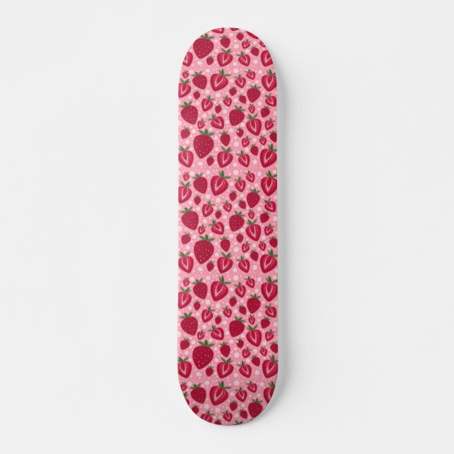 Jordgubbssoda Skateboard (Framsida)
