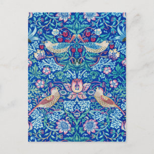 Jordgubbsstöldaren Blå, William Morris Postkort Vykort
