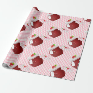 Jordgubbssylt Presentpapper