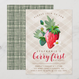 Jordgubbsteme, första födelsedag, Barns födelsedag