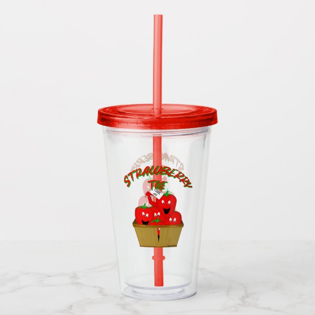 Jordgubbstid! Take Away Mugg (Framsida)