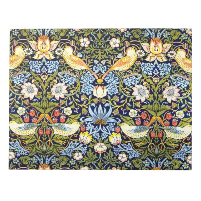 Jordgubbstjuv, berömd mönster anteckningsblock (Framsida)