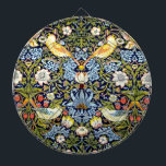 Jordgubbstjuv, berömd mönster darttavla<br><div class="desc">William Morris: Strawberry Thief,  populär vintage design.</div>