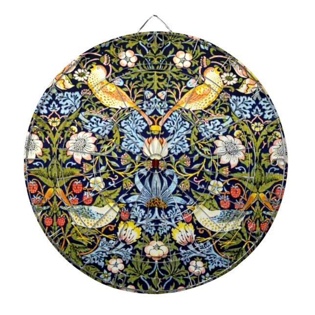 Jordgubbstjuv, berömd mönster darttavla (Framsidan)