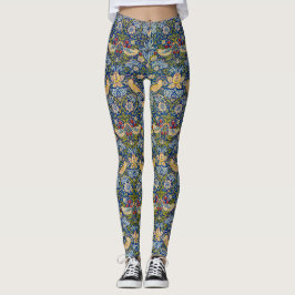 Jordgubbstjuv mönster William Morris Leggings