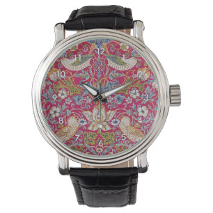 Jordgubbstjuv, William Morris Armbandsur