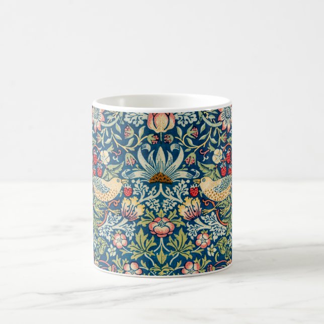 Jordgubbstjuv, William Morris Kaffemugg (Center)