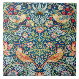 Jordgubbstjuv, William Morris Kakelplatta