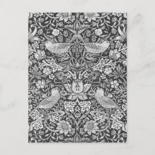 Jordgubbstjuven Grå, William Morris Vykort