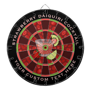 Jordgubbsverket Daiquiri Cocktail Dart Board Darttavla