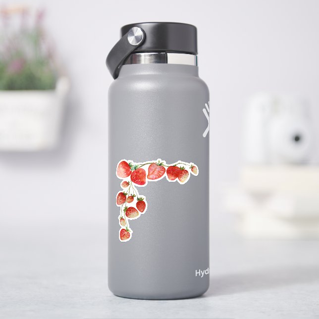 Jordgubbsvin  klistermärken (HydroFlask)