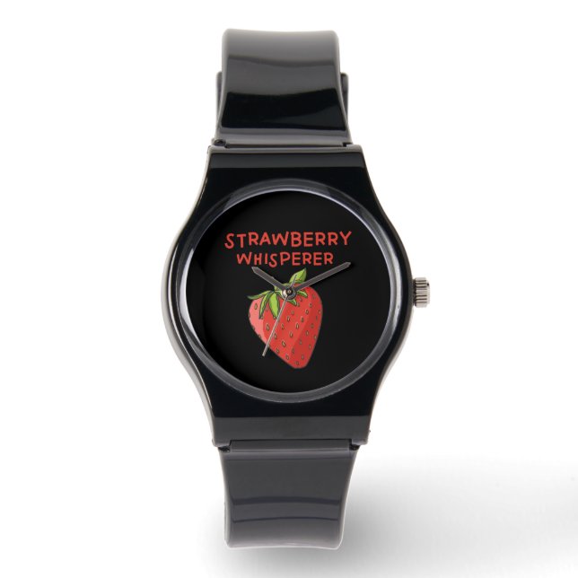 Jordgubbsviskare Armbandsur (Framsida)