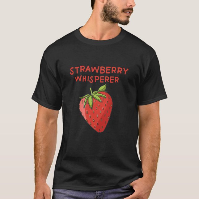 Jordgubbsviskare T Shirt (Framsida)