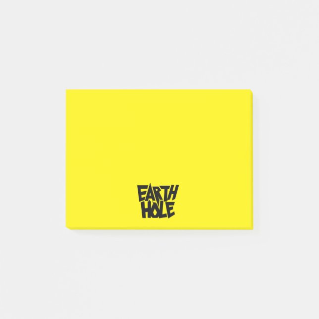 Jordhål Post-It lappar (Framsida)
