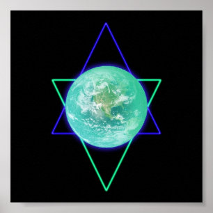 Jordjustering Sigil Poster