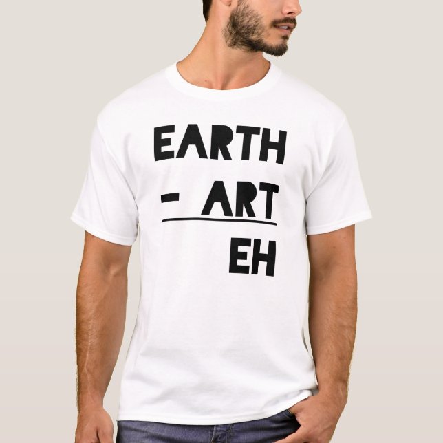 Jordkonst Eh Tee Shirt (Framsida)