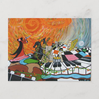 Jordlös musik vykort