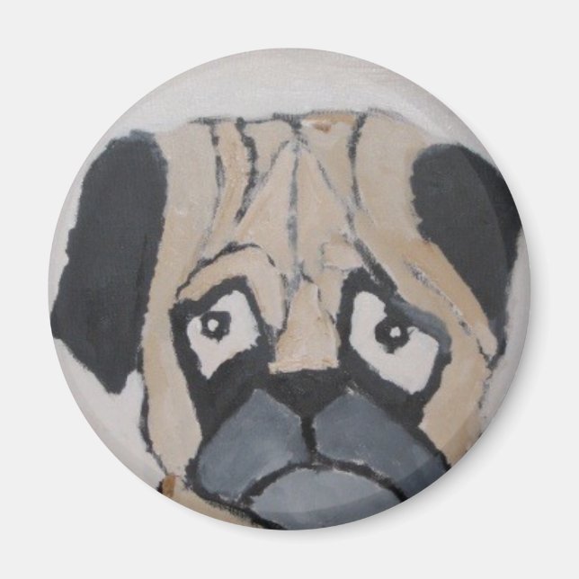 jordmån i hundar magnet (Framsidan)