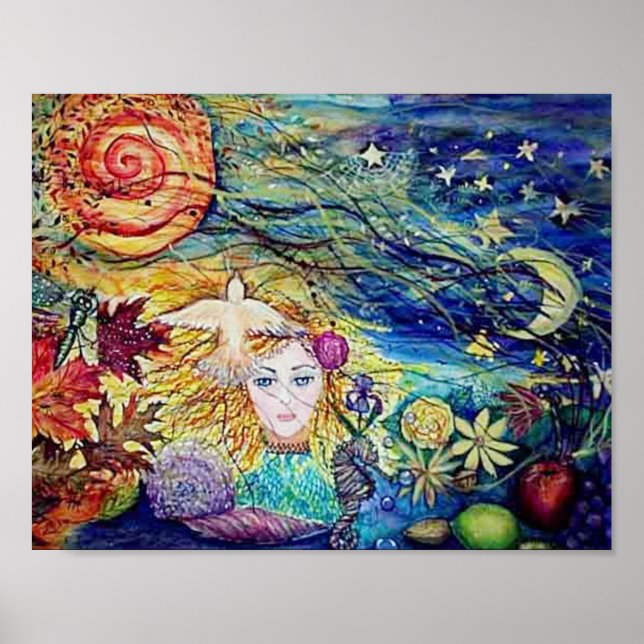 Jordmånsglädje Poster (Framsidan)