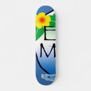 Jordmånsskateboard Mini Skateboard Bräda 18,7 Cm