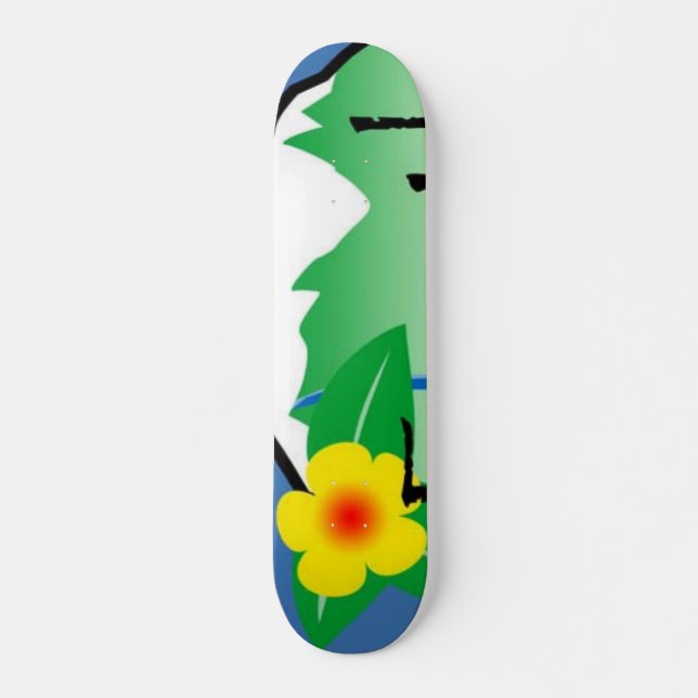 Jordmånsskateboard Skateboard Bräda 20 Cm (Framsida)