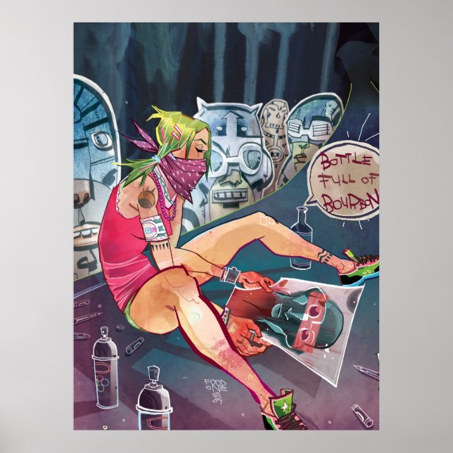 Jordmask Skriv ut/Poster Poster (Framsidan)