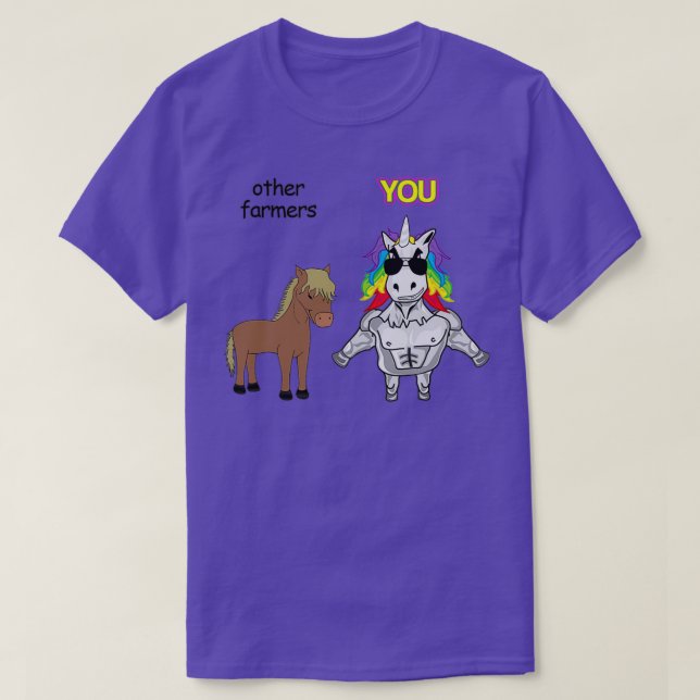 Jordmer Unicorn 1 T Shirt (Design framsida)