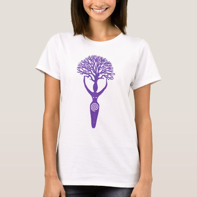 Jordmorgudinna T-shirt (Framsida)