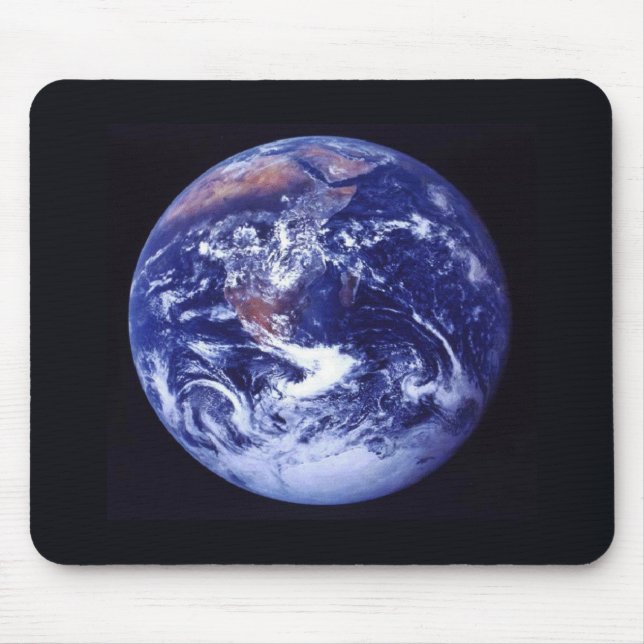 JordMousepad Apollo 17 rymden beskådar Musmatta (Framsidan)
