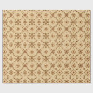 Jordnära blomning – en touch av vintage elegans presentpapper