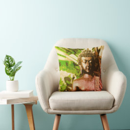 Jordnära Buddha-meditations kastkudde – Varm Zen Kudde