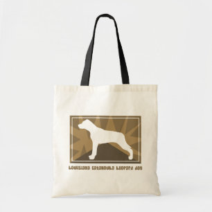 Jordnära Louisiana Catahoula Leopardhund Tygkasse