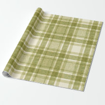 Jordnära Plaid | Salvia & Crème